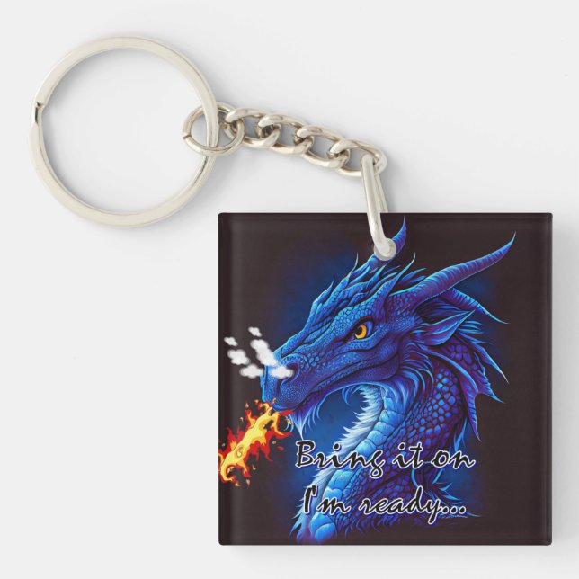 Bring it on key ring (Front)