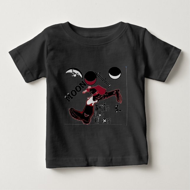 Bring It On – Playful Christmas & Space Mashup Baby T-Shirt (Front)