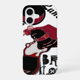Bring It On – Playful Christmas & Space Mashup iPhone 16 Case