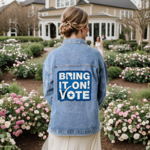 Bring it on! VOTE Denim Jacket