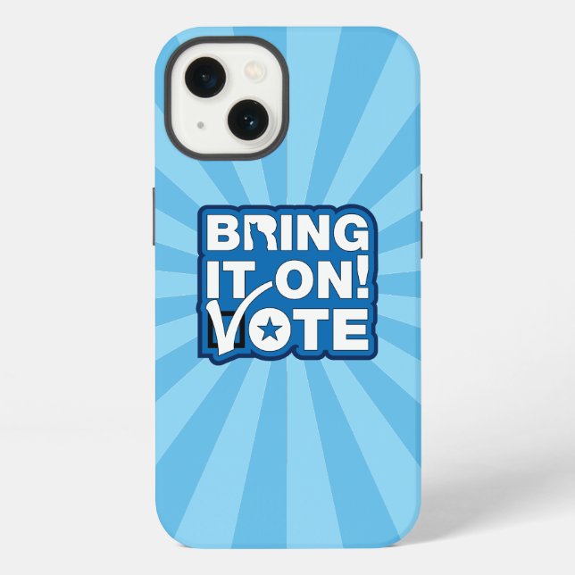 Bring it on! VOTE iPhone Case (Back)