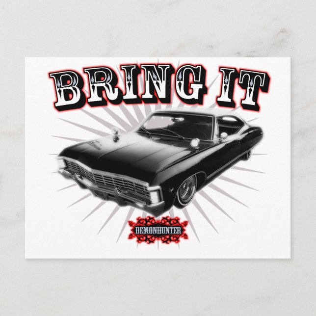 Bring it! postcard (Front)
