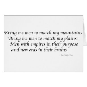 Bring Me Men