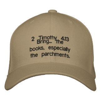 Bring ME the books! Embroidered Hat