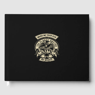 bring me your sick the plague doctor and wounded guest book