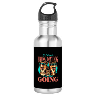 Bring My Dog Retro Dog Lover 532 Ml Water Bottle