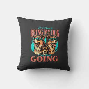 Bring My Dog Retro Dog Lover Cushion