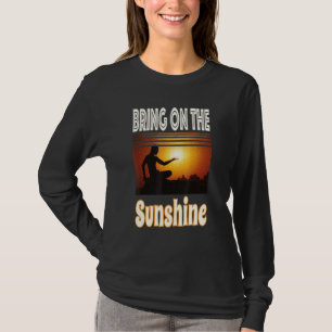 Bring On The Sunshine Casual Vintage Retro Summer  T-Shirt