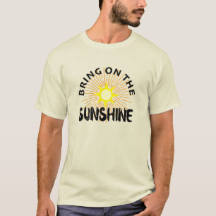 Bring On The Sunshine Design - Basic Dark T-Shirt