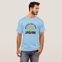 Bring On The Sunshine Design - Basic Dark T-Shirt