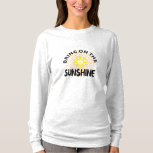 Bring On The Sunshine Design - Basic Long Sleeve T T-Shirt