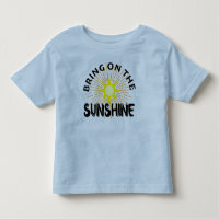 Bring On The Sunshine Design - Toddler Fine Jersey
