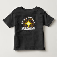 Bring On The Sunshine Design - Toddler Fine Jersey