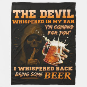 BRING SOME BEER FLEECE BLANKET