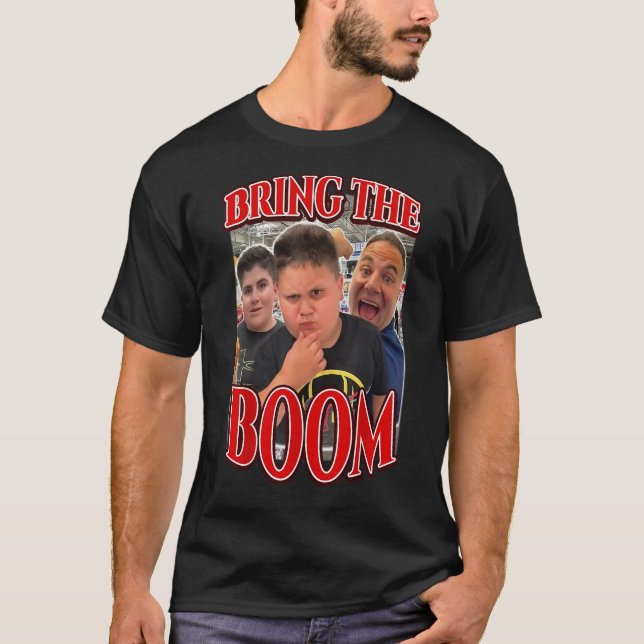 Bring The Boom Rizzler Funny Joke Gifts T-Shirt (Front)