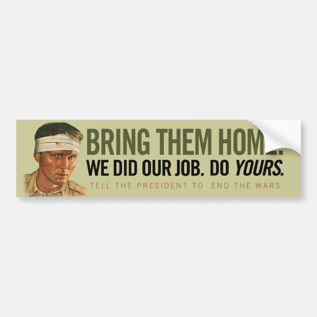 Bring Them Home Bumper Sticker (Front)