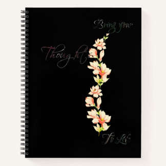 Bring Your Thoughts To Life_ elegant Notebook