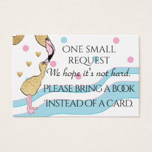 BringABook "Flamingo Mum" Insert Card/Personalise