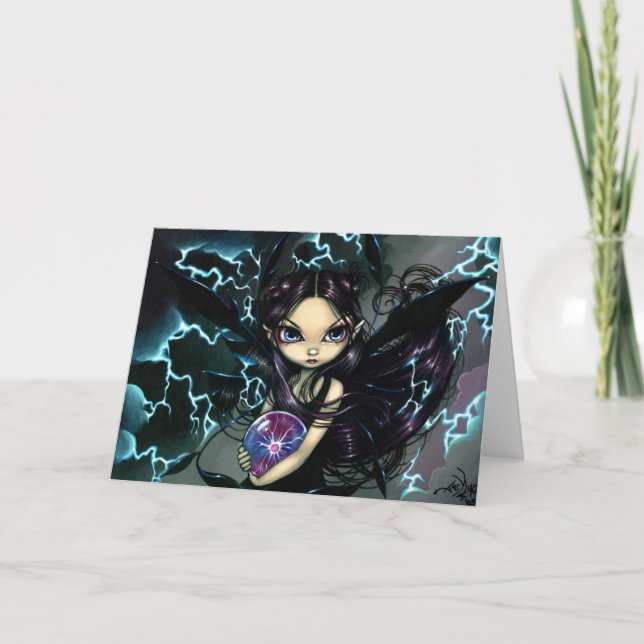 "Bringer of Lightning" Greeting Card (Front)