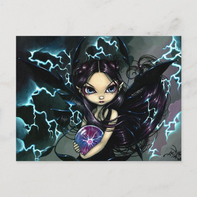 "Bringer of Lightning" Postcard (Front)