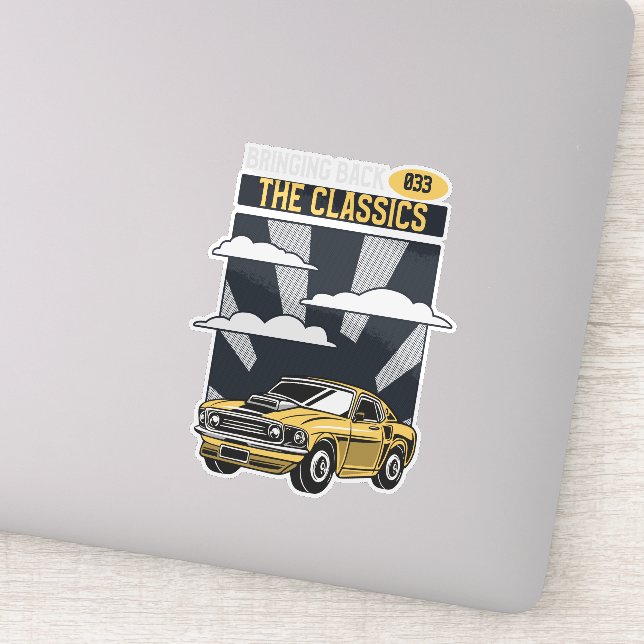 Bringing Back the Classics Retro Muscle Car (Detail)