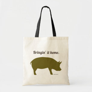 Bringing home the bacon Shopping Bag