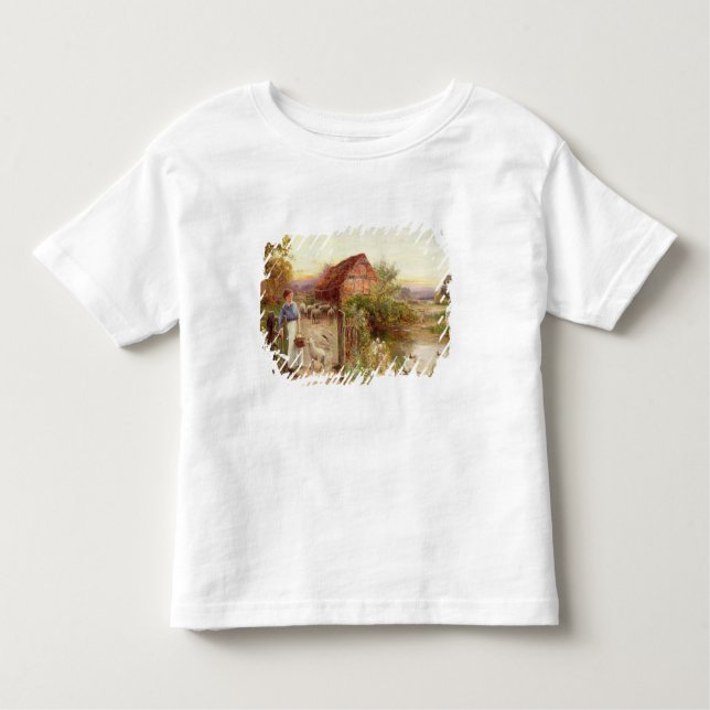 Bringing Home the Sheep Toddler T-Shirt (Front)
