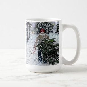 Bringing Home the Tree Mug