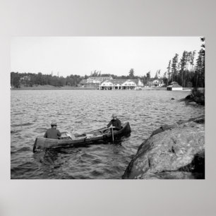 Bringing Home the Venison, early 1900s Poster