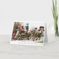 Bringing Home The Yule Log