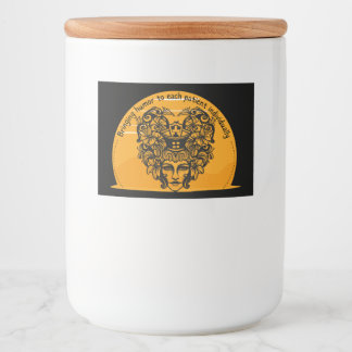 Bringing humour to each patient individually food label