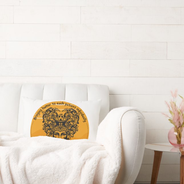 Bringing humour to each patient individually - Nur Lumbar Cushion (Couch)