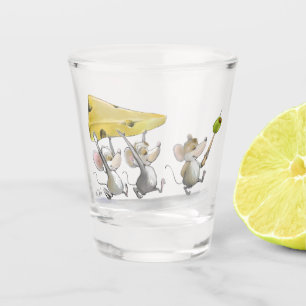 Bringing In The Cheese (with Olives) Shot Glass