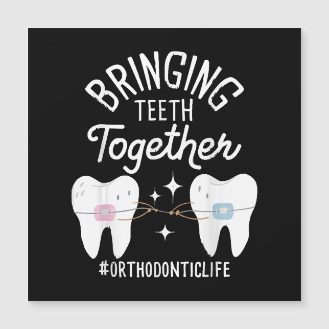 Bringing Teeth Together - Orthodontist  (Front)