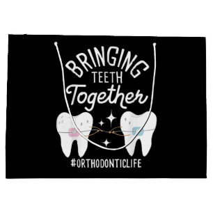 Bringing Teeth Together - Orthodontist Large Gift Bag