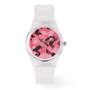 Brink Pink Camo; Camouflage Watch