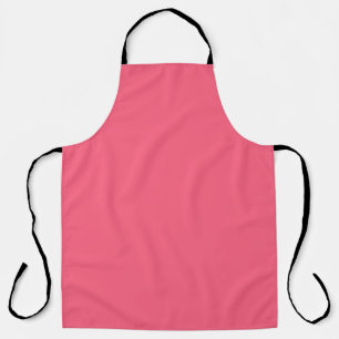 Brink pink  (solid colour)  apron