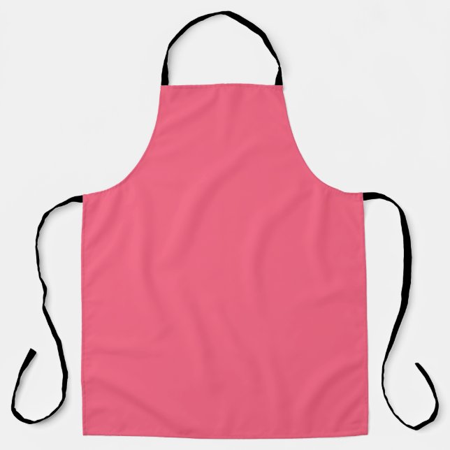 Brink pink  (solid colour)  apron (Front)