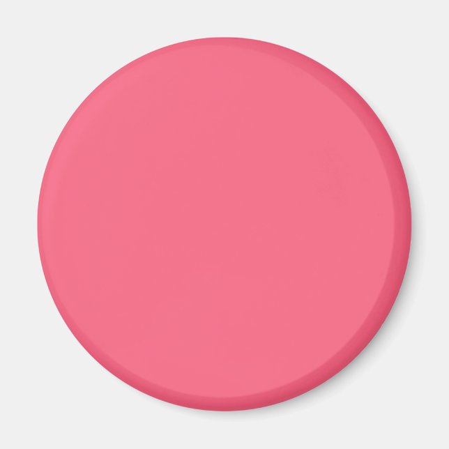 Brink pink  (solid colour)  magnet (Front)
