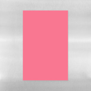 Brink pink  (solid colour)  magnetic dry erase sheet