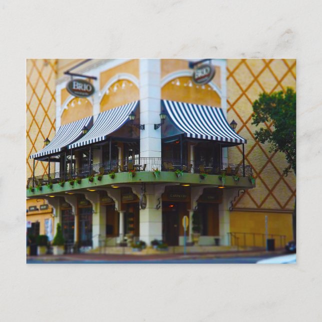 Brio Tuscan Grille Country Club Plaza Kansas City Postcard (Front)