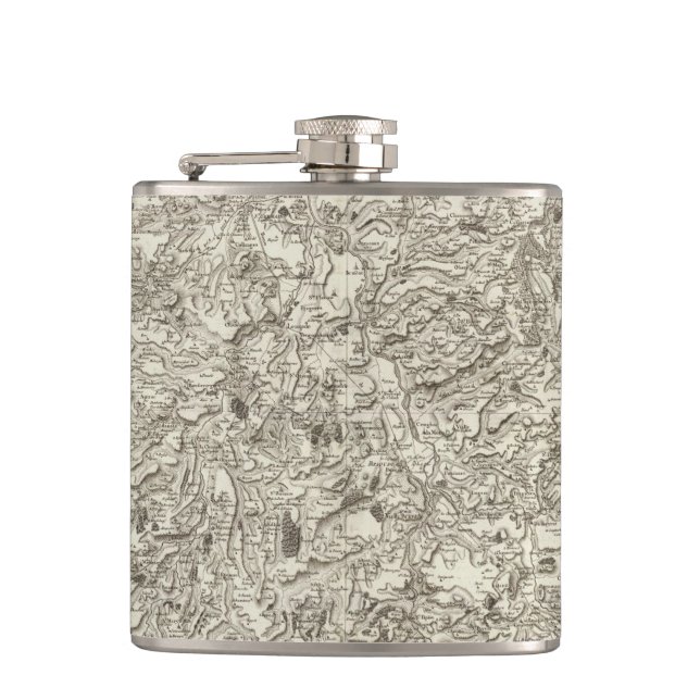 Brioude, Issoire Hip Flask (Front)