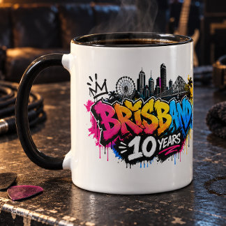Brisbane 10 years mug