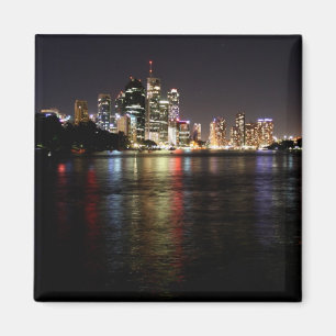 Brisbane at Night Magnet