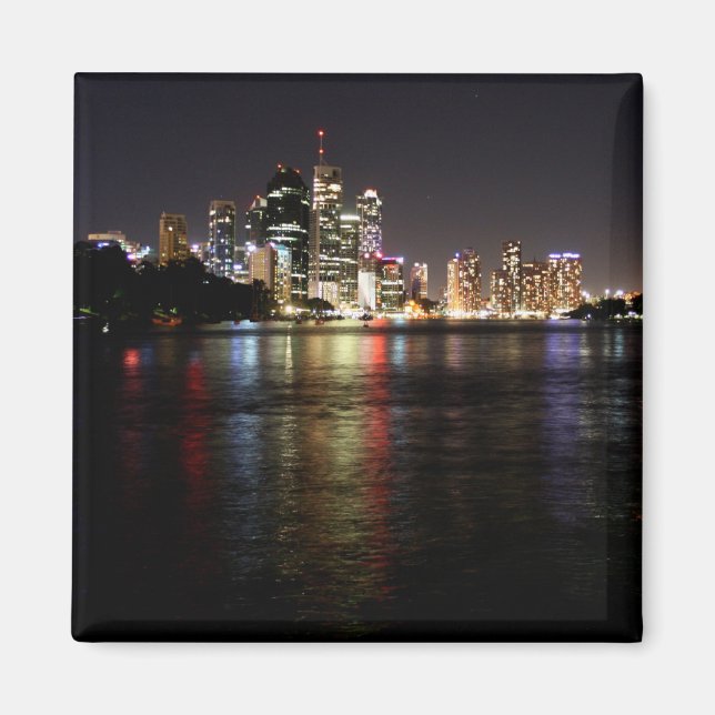 Brisbane at Night Magnet (Front)