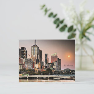 Brisbane, Australia cityscape photograph Postcard