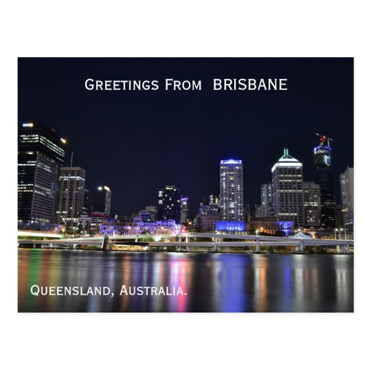 Brisbane Australia Postcard