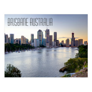 Brisbane Australia postcard