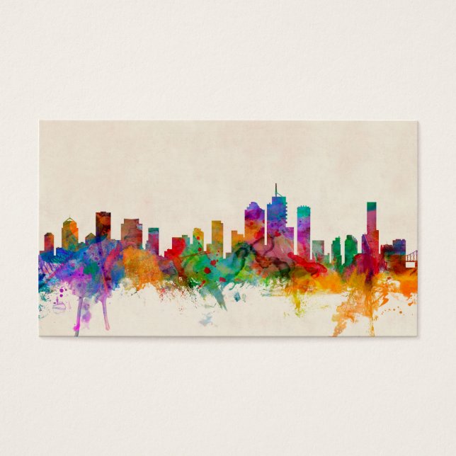 Brisbane Australia Skyline Cityscape (Front)