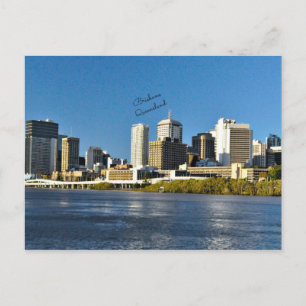 Brisbane, Queensland skyline photograph Postcard
